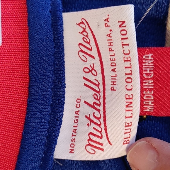 NWT Mitchell & Ness Blue Line Collection Rangers Messier Hockey Jersey 2XLB - Picture 2 of 11